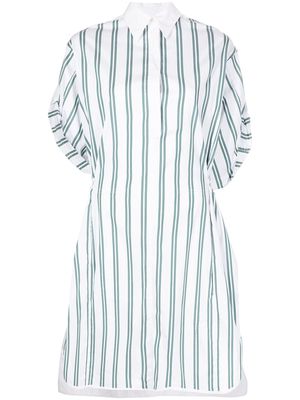 3.1 PHILLIP LIM striped shirt dress - White
