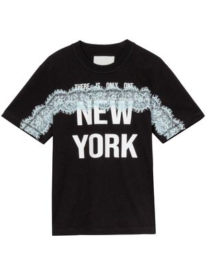 3.1 Phillip Lim There Is Only One NY cotton T-shirt - Black