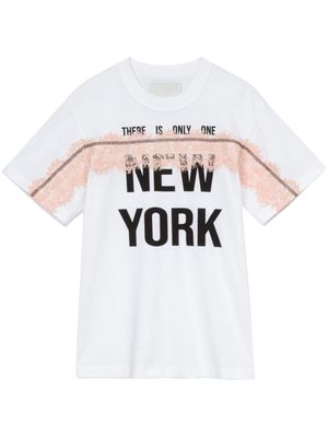 3.1 Phillip Lim There Is Only One NY cotton T-shirt - White