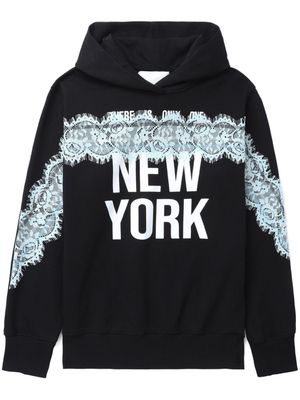 3.1 Phillip Lim There Is Only One NY hoodie - Black