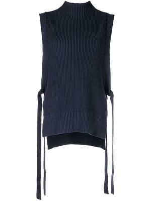 3.1 Phillip Lim tie-detail jumper - Blue