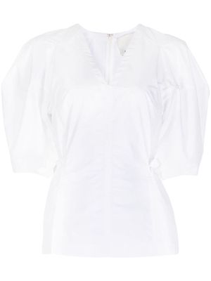 3.1 Phillip Lim V-neck short-sleeve top - White