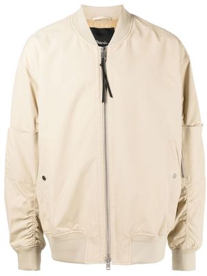 3.1 Phillip Lim zip-front bomber jacket - Neutrals