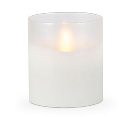 3.5" x 4" Wax LED Candle by Gerson Co.