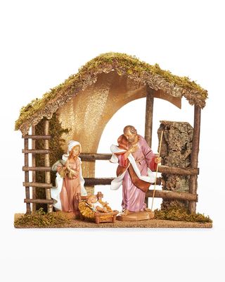 3-Figure Italian Stable Nativity Scene