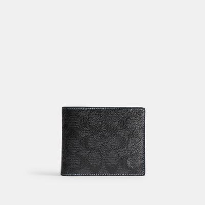 3 In 1 Wallet In Signature Canvas
