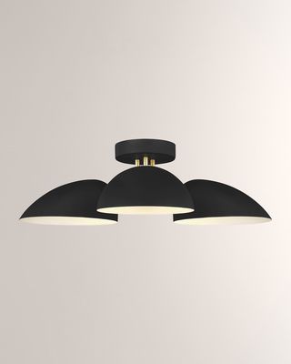 3 - Light Flush Mount Jane By Ellen Degeneres