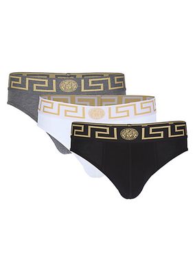 3-Pack Low-Rise Logo Briefs