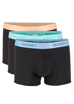 3-Pack No-Show Cotton Trunks