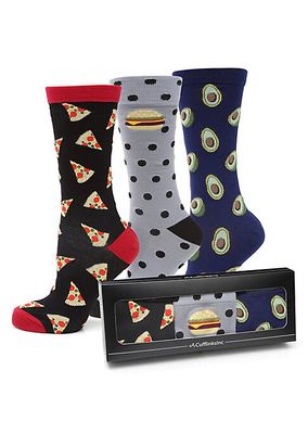 3-Pair Foodie Graphic Socks