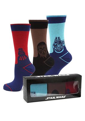 3-Pair Star Wars Mod Socks
