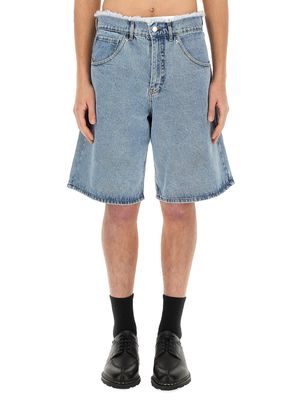 3.Paradis Distressed Bermuda Shorts