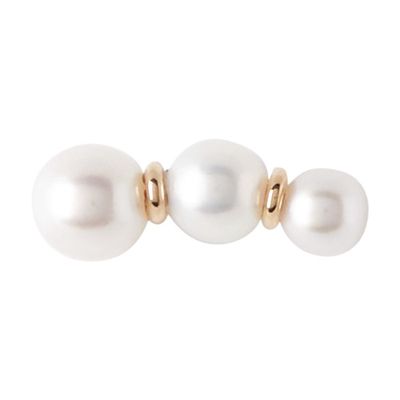 3 pearls single earring