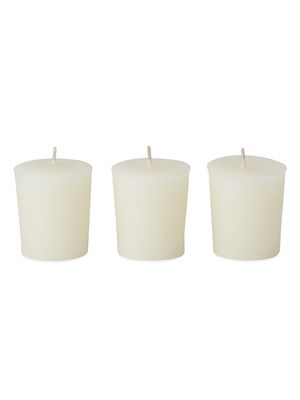 3-Piece Votive Candle Set - Ivory - Ivory
