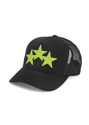 3-star trucker hat