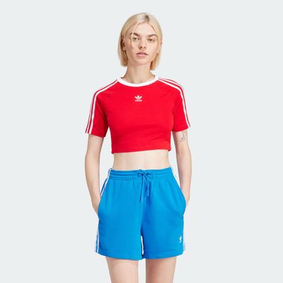 3-Stripes Baby Tee Better Scarlet