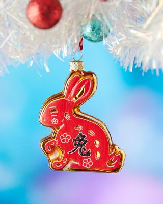 3" Year of The Rabbit Chinese New Year Holiday Ornament