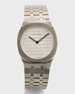 30mm 25H Stainless Steel Watch