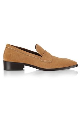 30MM Suede Loafers