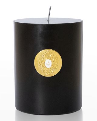 31.74 oz. Chiron Black Cylindrical Candle