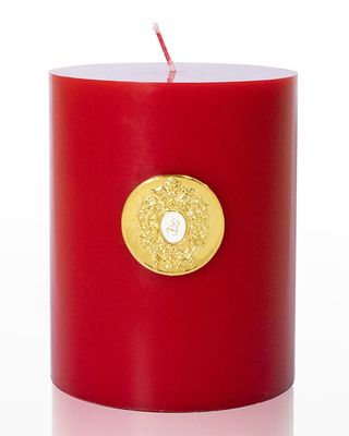 31.74 oz. Tempel Red Cylindrical Candle