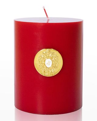 31.74 oz. Tuttle Red Cylindrical Candle