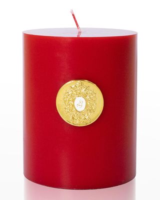 31.74 oz. Wirtanen Red Cylindrical Candle