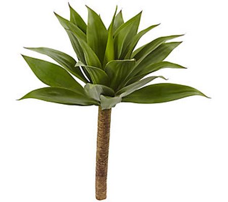 32" Agave Plant with Stem by Nearly Natural