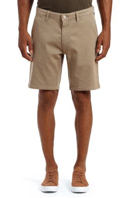 34 Heritage Arizona Stretch Shorts in Aluminum Soft Touch