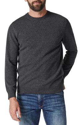 34 Heritage Cashmere & Wool Crewneck Sweater in Charcoal