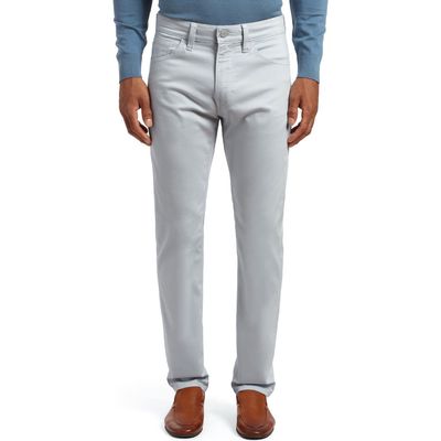 34 Heritage Charisma Relaxed Fit Twill Pants in Gray Dawn Coolmax