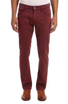 34 Heritage Charisma Relaxed Straight Leg Pants in Tawny Port