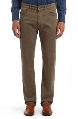 34 Heritage Charisma Relaxed Straight Leg Twill Pants in Canteen Twill