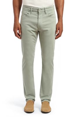 34 Heritage Charisma Relaxed Straight Leg Twill Pants in Iceberg Green Twill