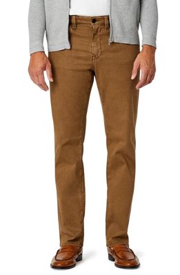 34 Heritage Charisma Relaxed Straight Leg Twill Pants in Tobacco Twill