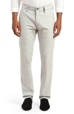 34 Heritage Charisma Straight Leg Cross Twill Pants in Light Grey Hemp at Nordstrom, Size 40 X 34