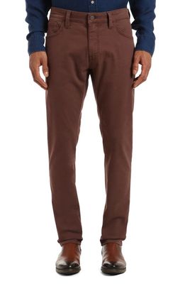 34 Heritage Courage CoolMax Stretch Straight Leg Five Pocket Pants in Mahogany Coolmax