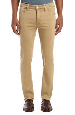 34 Heritage Courage Straight Leg Jeans in Camel Comfort