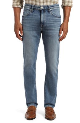 34 Heritage Courage Straight Leg Jeans in Light Shaded Organic
