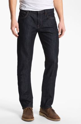 34 Heritage 'Courage' Straight Leg Jeans in Rinse Mercerized Wash