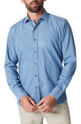 34 Heritage Denim Button-Up Shirt in Light Denim