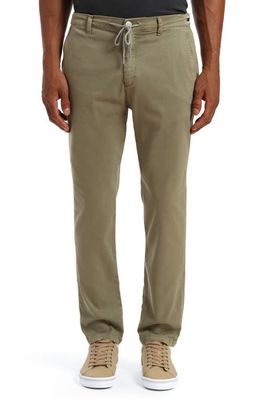 34 Heritage Formia Soft Touch Stretch Pants in Moss Green