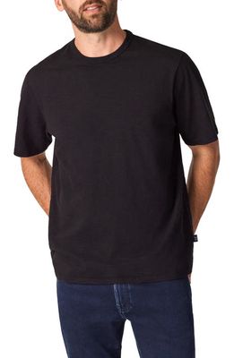 34 Heritage Slub Cotton Crewneck T-Shirt in Black