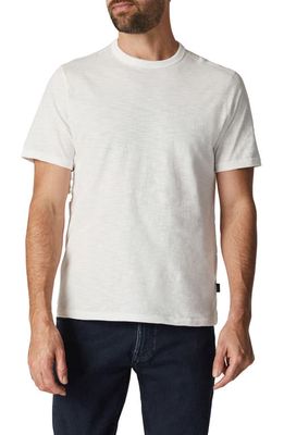 34 Heritage Slub Cotton Crewneck T-Shirt in White