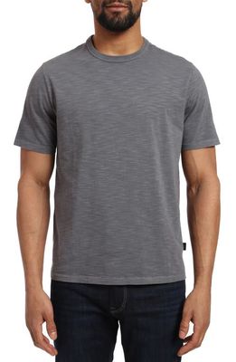 34 Heritage Slub Crewneck Cotton T-Shirt in Winter Grey