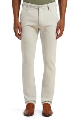 34 Heritage Verona High Flyer Stretch Cotton Blend Chinos in Stone High-Flyer