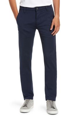34 Heritage Verona Slim Fit Flat Front Chino Pants in Navy High Flyer