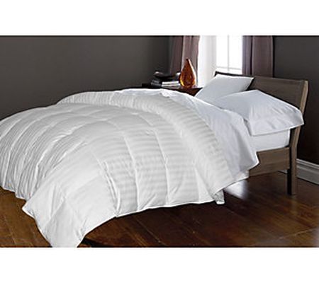 350TC Oversized White Goose Down and Feather F/ Q Comforter