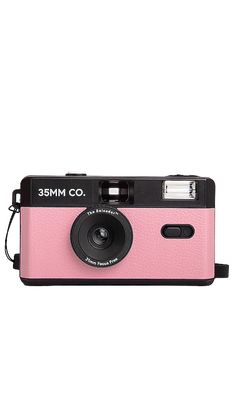 35mm Co. The Reloader Reusable Film Camera in Pink.