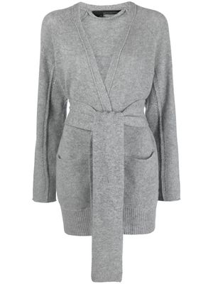 360Cashmere cashmere knitted cardigan - Grey
